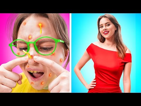 From NERD to POPULAR | FANTASTIC Makeover with Gadgets from TikTok! by FUN2U