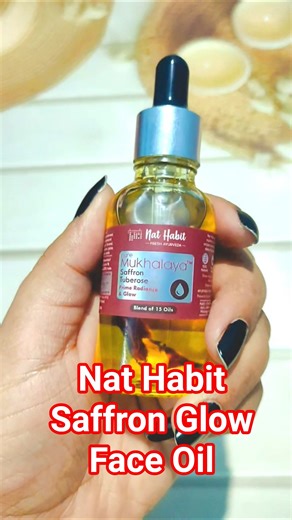 Nat Habit Glow Face Oil#nathabit#faceoil#skincare#faceoils#shortsfeed#trending#shorts#viral#ytshorts