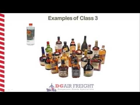 Dangerous Goods Class 3 - Flammable Liquid