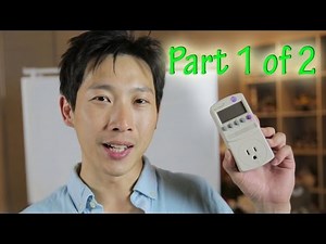 Save Electricity by Cutting Vampire Power Part 1/2