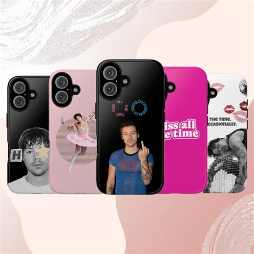 Harry Styles Kiss All the Time Album Phone Case, Pop Singer Cover iPhone Samsung - Etsy