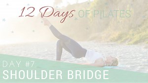 🎶On the seventh day of Pilates, my instructor gave to me...🎶 🎁Shoulder Bridge🎁 Shoulder Bridge is a classic Pilates exercise designed to: - strengthen the hamstrings - strengthen the glutes - increase flexibility in the hip flexors and quadriceps - build core strength Also known for toning and lifting your backside. Complete your Shoulder Bridge and leave a comment when you're done! Psst: for an extra challenge add a new exercise each day! The 12 Days of Pilates: Day One: Hundred Day Two: Ro
