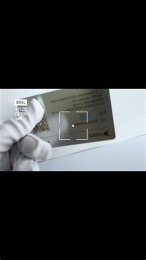 Premium Custom Metal Membership Card