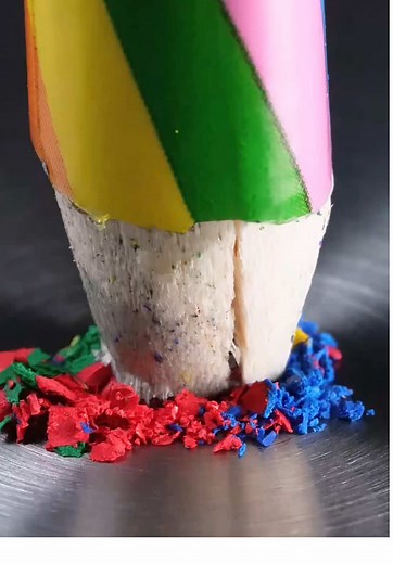 Colored Pencil vs Metal Comparison