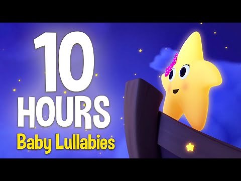 Twinkle Twinkle Little Star! - NO ADS | 10 Hours | Bedtime Music for Babies | Sensory Lullabies 🌙✨