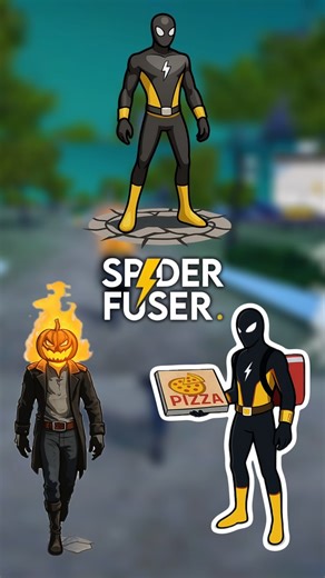 spider fuser New Update | Zombie and pizza mission #spiderfuser