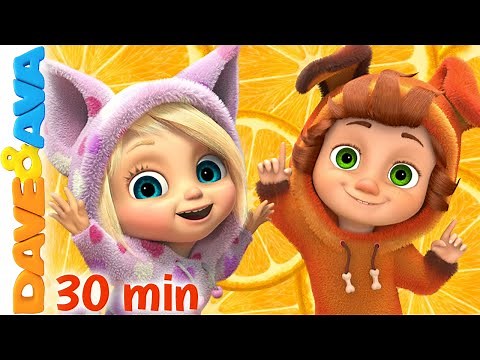 🙂 One Little Finger and More Kids Songs | Nursery Rhymes by Dave and Ava 🙂