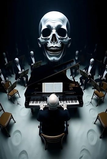 A piano. Playing itself. 600 feet underwater. 🎹