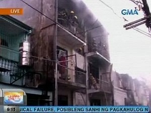 UB: Residential area sa Sampaloc, Manila, nasusunog