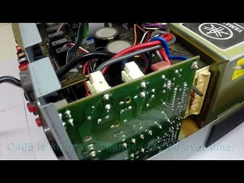 Yamaha RX-V550 repair - 18 February 2023