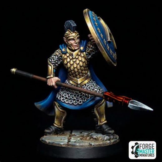 Elliot on Instagram: "Check out this ArdaCon 10th Anniversary Event Exclusive Miniature by @forgemasterminis 😱 If you buy a 5-day, 4-day, or 3-day Middle-earth SBG World Championship ticket before Sat 7th Feb and get this exclusive miniature FREE in your swag bag 💰 🚫 Weekend-only tickets go on sale Sun 8th Feb — no miniature included. 🔥 150+ tickets already sold! This stunning Forgemaster Miniatures sculpt blends ArdaCon branding with First Age Tolkien vibes — perfect as a High Elf Captain p