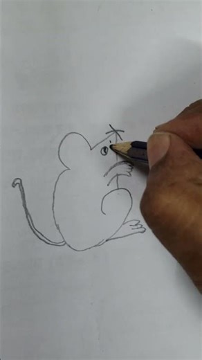 How to draw a rat.#drawing #art #easydrawing #sketch # rat#Rat