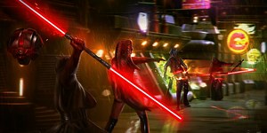 Canceled Darth Maul Video Game Characters & Art Revealed