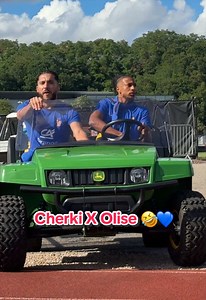 This duo 🤣💙 #equipedefrance #cherki #olise #Football #sportstiktok | michael olise