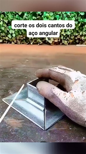 How to Make a Perfect Angle Bracket #DIY #Welding #Hacks #Shorts #craft