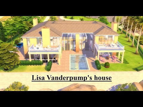 Sims 4 : Lisa Vanderpump house : Villa Rosa
