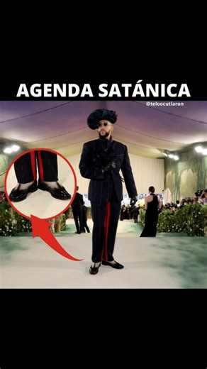 NOS HAN OCULTADO LA VERDAD on Instagram: "Esto está tan normalizado en tu cerebro que hasta te ríes. esto está tan normalizado que lo ves como moda, performance o arte… Pues no! 🩸 LA AGENDA SATÁNICA DE CONTROL Y PROGRAMACIÓN EXISTE! Es un Hecho! y ha escalado tantos niveles que hasta la iglesia los acepta! no es ver a personas vestidas de negro con cadenas… son rituales, actos públicos donde se adoran y rinden culto a entidades paganas, son tus estrellas favoritas haciendo sacrificios pa