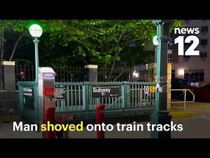 Man shoved onto subway tracks at station in The Bronx