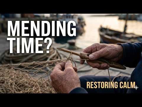 The Ancient Art of Net Mending: A Rhythmic Guide to Maritime Peace