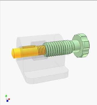 Nut-screw differential mechanism 1