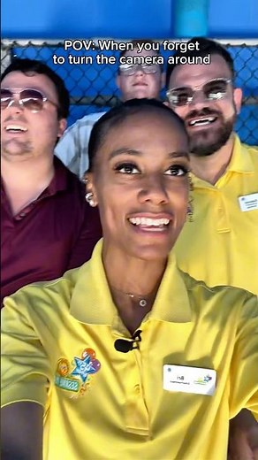 When you forget to flip the camera around during Elmo’s Beach Bash… #SesamePlace45 #Elmo #BeachBash