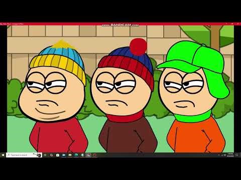 GoAnimate - South Park - Stan, Kyle, and Eric save Lily from Herobrine #goanimate #southpark