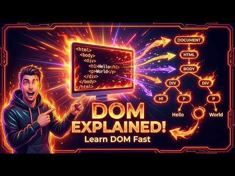 DOM Kya Hai?JavaScript DOM Explained in Urdu/Hindi