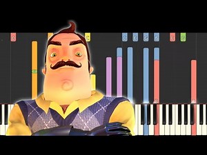 Hello Neighbor - Player Theme - Piano Remix