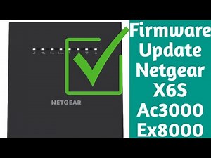 How to Update Netgear Ex8000 X6S Firmware Version? Netgear Extender Software Update Guide