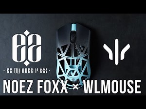 The stunningly designed NOEZFOXX collaboration gaming mouse, the WLMOUSE BEAST X PRO (limited to ...