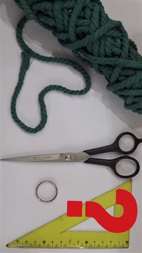 Simple Macrame Leaf | Relaxing Craft