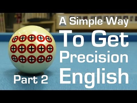 A Simple Way to Get Precision English in Billiards and Pool - Part 2 - Top English