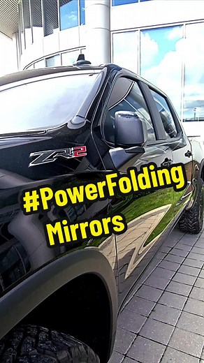 Power Folding Mirrors on the Chevy Silverado... such a flex! 🔥💪🏽 No more worries about tight parking spots or narrow garages. Program remote mirror folding, or use the folding button, giving you that extra clearance and keeping them safe from dings and scratches. This isn't just an upgrade—it's a game-changer. 🏆 🔹 Effortless style 🔹 Next-level convenience 🔹 Unmatched protection Dominate the road with a Silverado that screams innovation and power. Step up your game and show the world what 