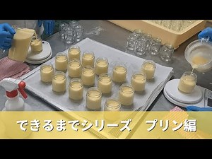 【工場見学】スイーツ工場のプリンができるまで