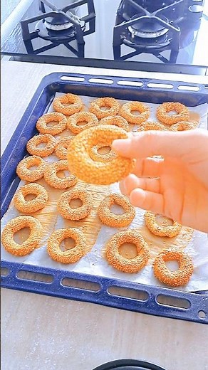 Biscuits au sésame bien croustillant et parfumé 😋