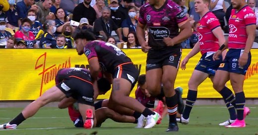 Liddle and Mikaele both charged with crusher tackle