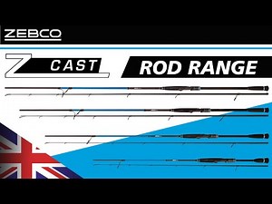 Zebco Z-CAST ROD RANGE - target MANY SPECIES