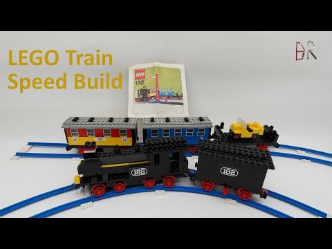 LEGO Train set 182 - Speed build