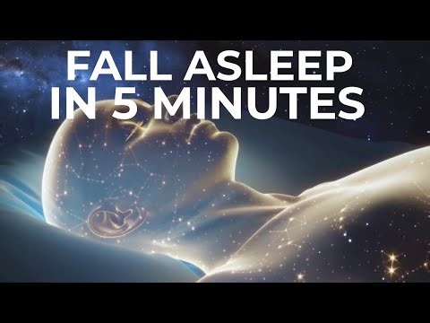 Fall Asleep in 5 Minutes 🌙 Deep Sleep Music for Insomnia • Healing Frequencies to Calm the Mind