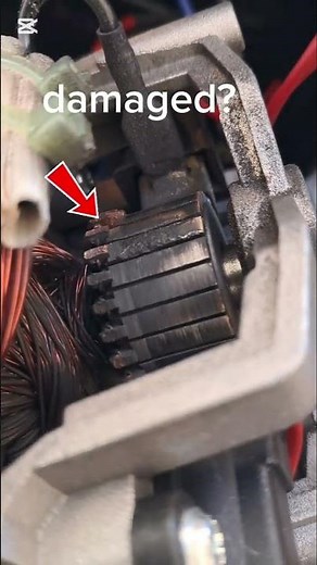 what happened if armature damaged?