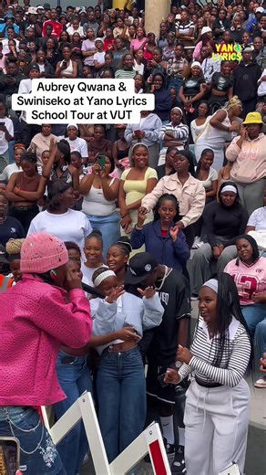 Aubrey Qwana and Sqiniseko Perform at Yano Lyrics School Tour