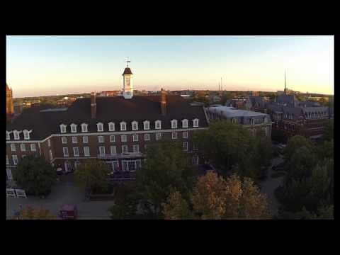 Hail to the Orange Aerial UIUC