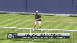 Andy Murray begins comeback with doubles at Queen's Club