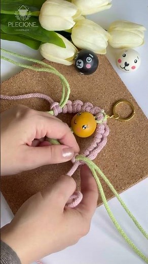 Easy macrame flower 🌸✨ | Full tutorial on YouTube