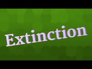 EXTINCTION pronunciation • How to pronounce EXTINCTION