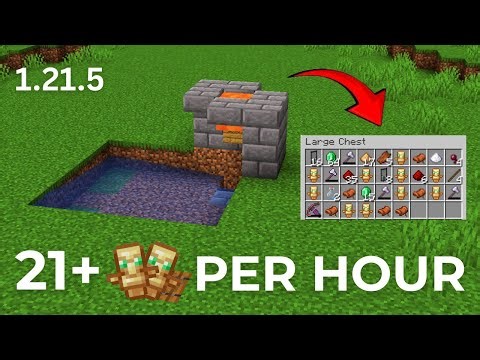 Minecraft: EASY RAID FARM! (1.21.5+ Tutorial)