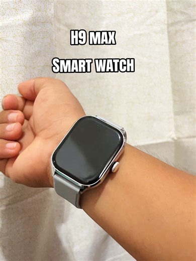 Affordable H9 Max Smartwatch: Stylish and Functional