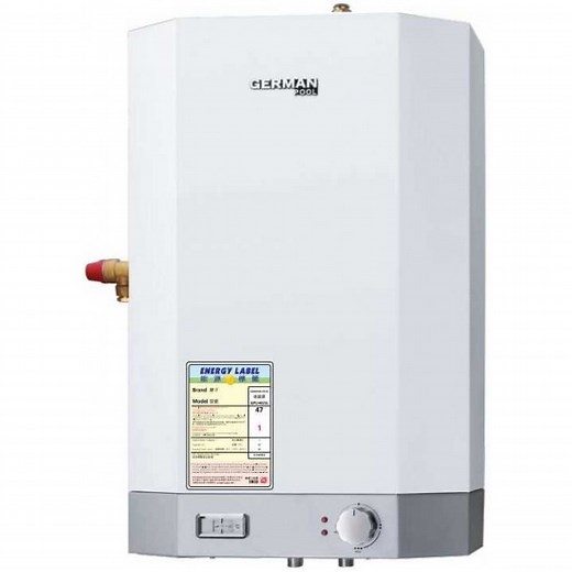 German Pool 德國寶 GPU-6SSL 6加侖/23公升 速熱式電熱水器(中央型) (左排氣)