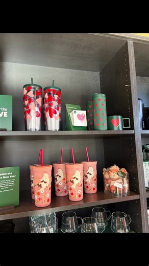 Cuteness Overload: Starbucks Valentine Cups 2026