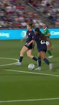 Alyssa Thompson provided the biggest moment of the USWNT's 4-0 win over Ireland ✨